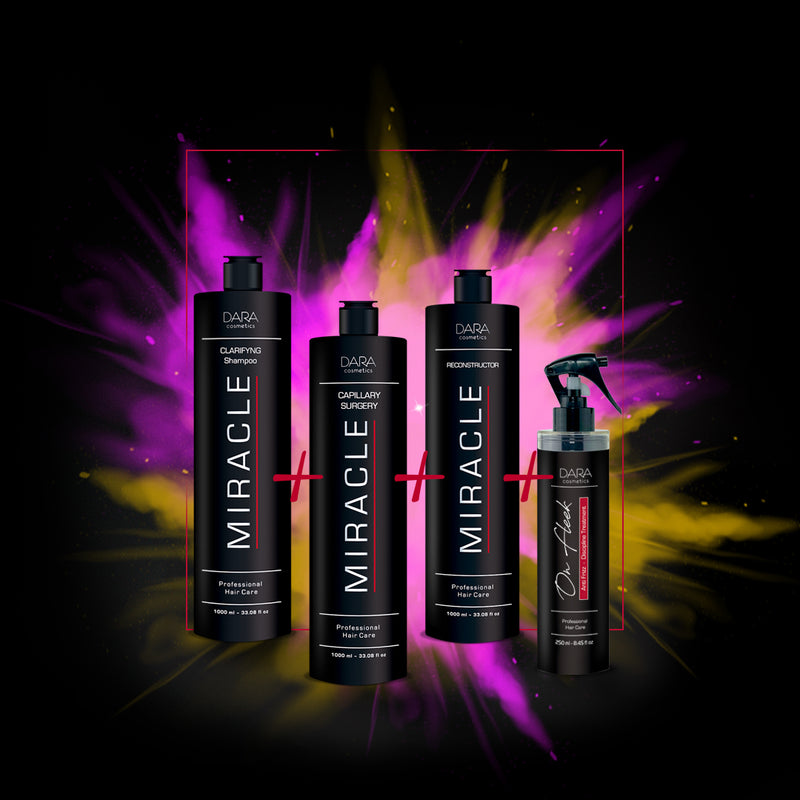 Dara Professional Kit Miracle system plus – Hair Reconstruction, Shine